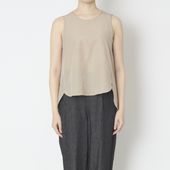 0910/さらさらシルクノースリーブトップ